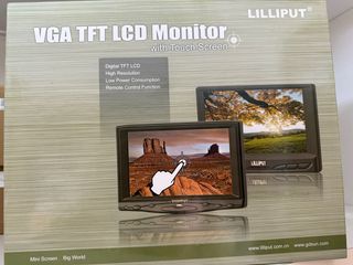 Monitor Lilliput TFT LCD VGA 7" táctil
