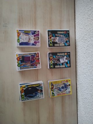Lote cromos fútbol +200