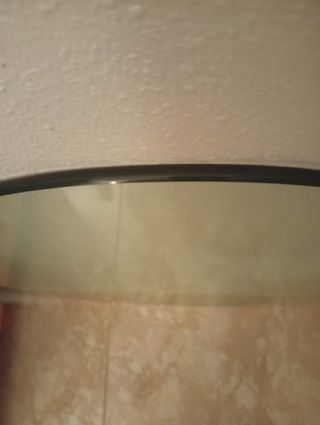 Cristal mesa redonda 60x1cm recoger en los alcázar