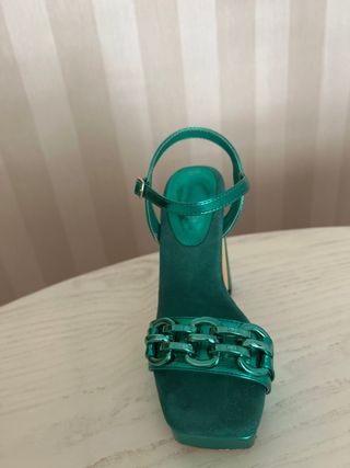 Tacones Menbur 36 - Verdes