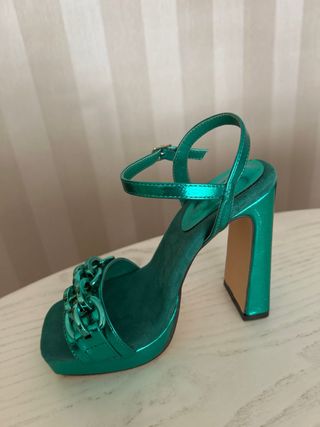 Tacones Menbur 36 - Verdes