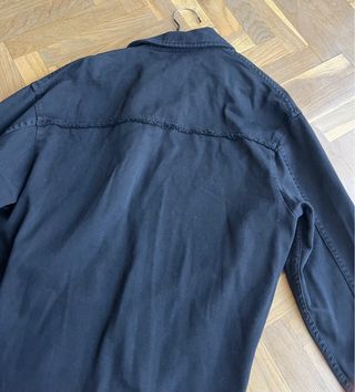 Cazadora vaquera Zara Negra