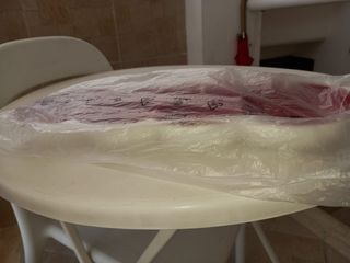 Vassoio Tupperware 3 scomparti rosso