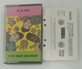 De La Soul  3 Feet High Cinta Cassette hip hop RAP