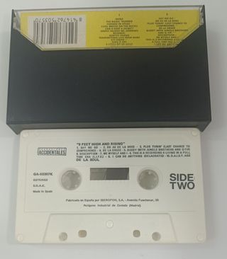 De La Soul  3 Feet High Cinta Cassette hip hop RAP