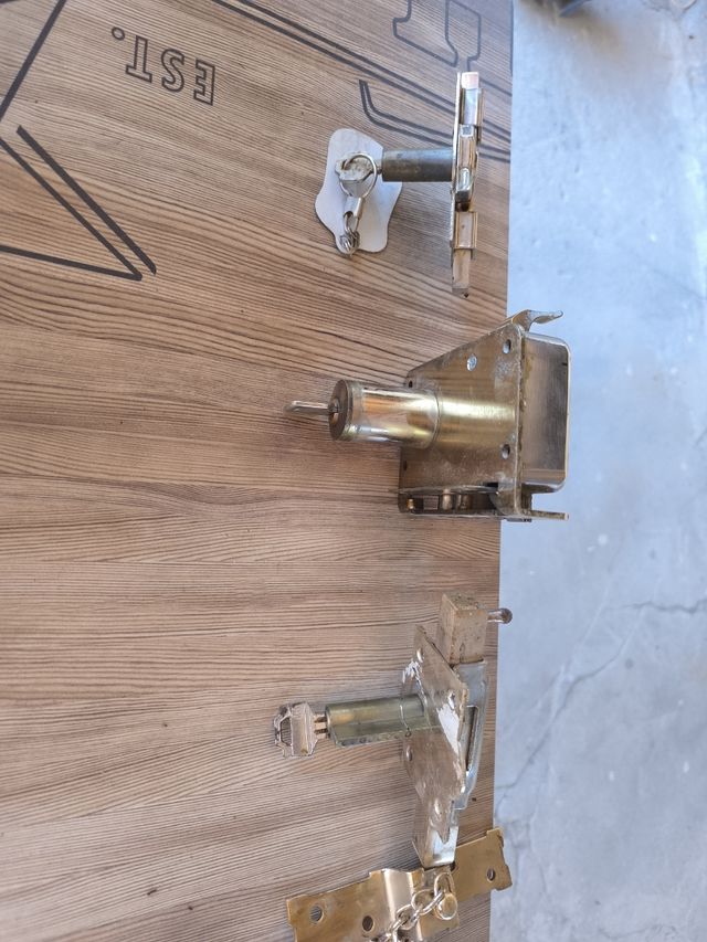 Cerraduras para puerta - 3 unidades