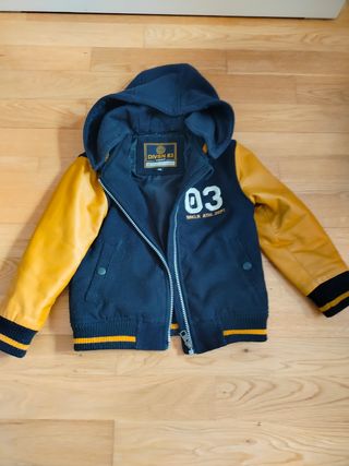 Chaqueta béisbol niño 110cm
