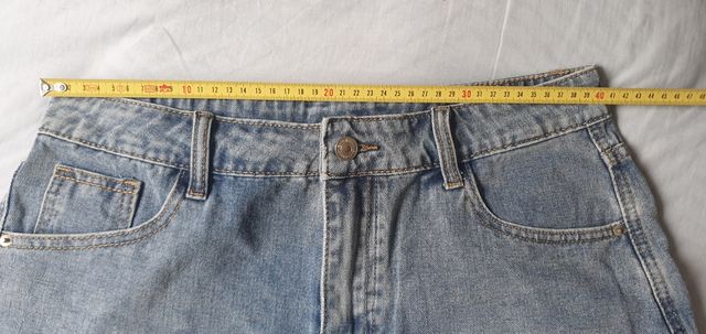 Shorts Vaqueros Shein - Azul