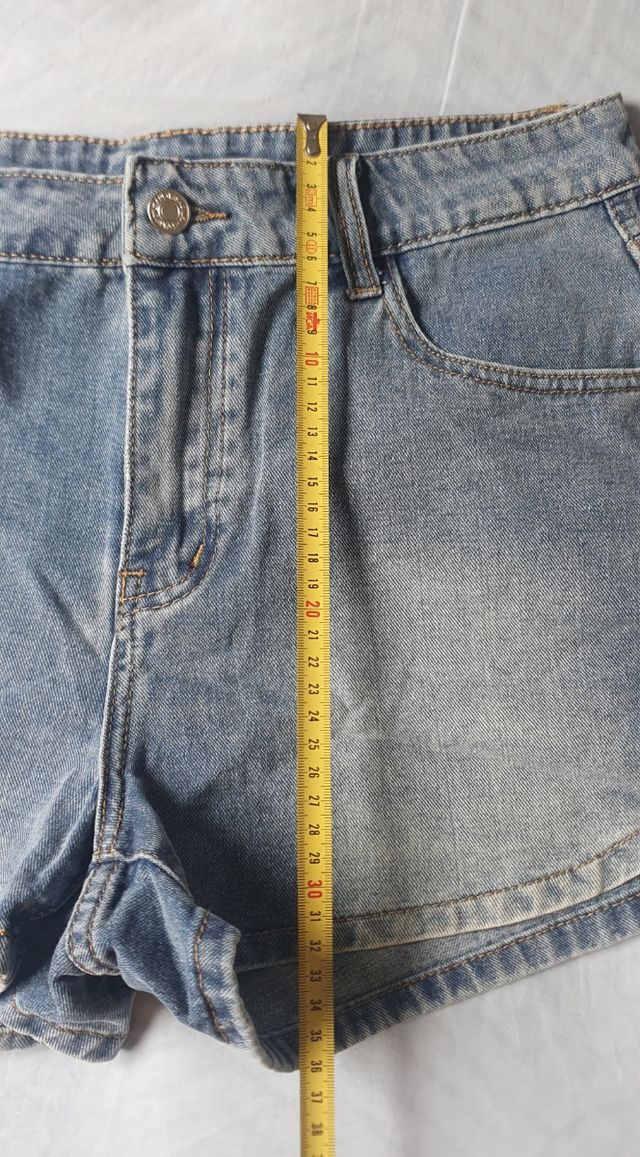 Shorts Vaqueros Shein - Azul