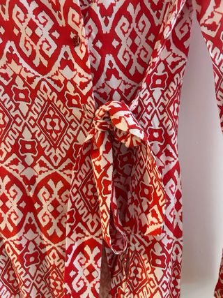 Blusa Dandara roja estampada t S