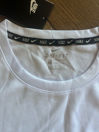 Maglietta Nike Dri-FIT L bianca