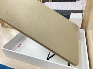 CANAPE PARA COLCHON DE 135X190 NUEVO COLOR BLANCO