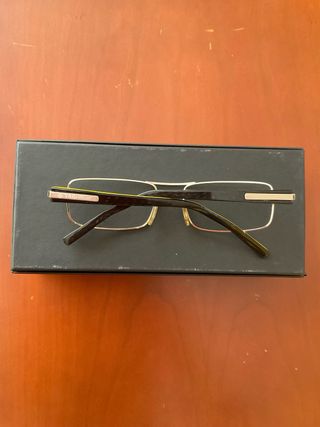 Gafas Tag Heuer - montura plata/negra/amarilla