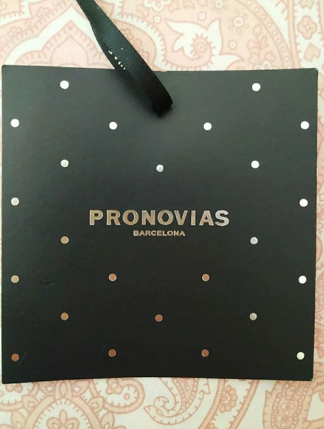 Vestido Pronovias fiesta azul