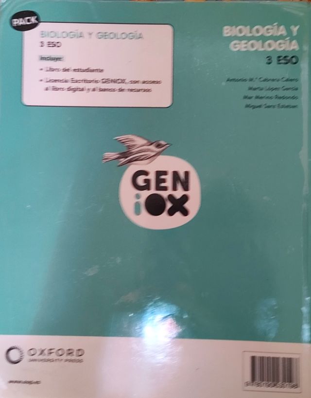 Biología y Geología 3º ESO. Libro del estudiant...