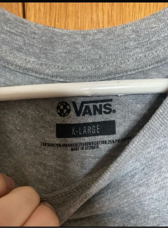 Camiseta Vans Gris