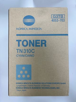 Toner Konica Minolta TN310C cyan nuevo