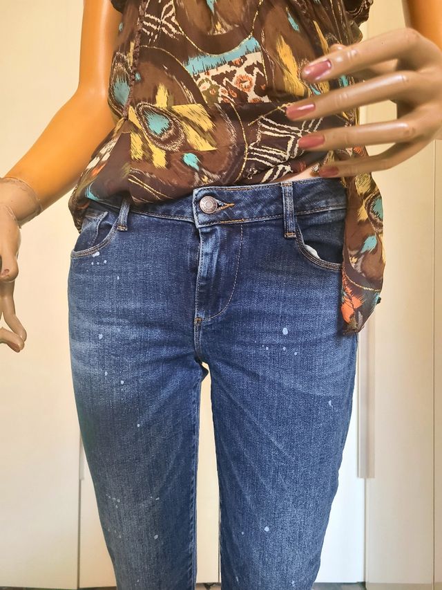 Jeans Guess skinny blu