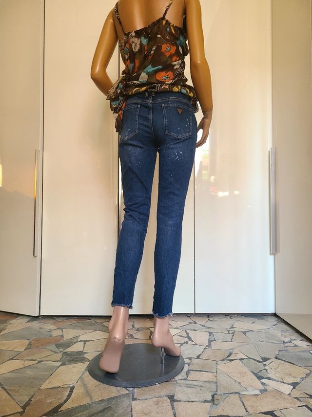 Jeans Guess skinny blu