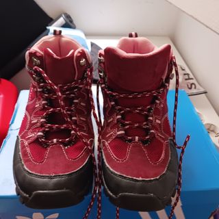 Botas Nieve niña rojas