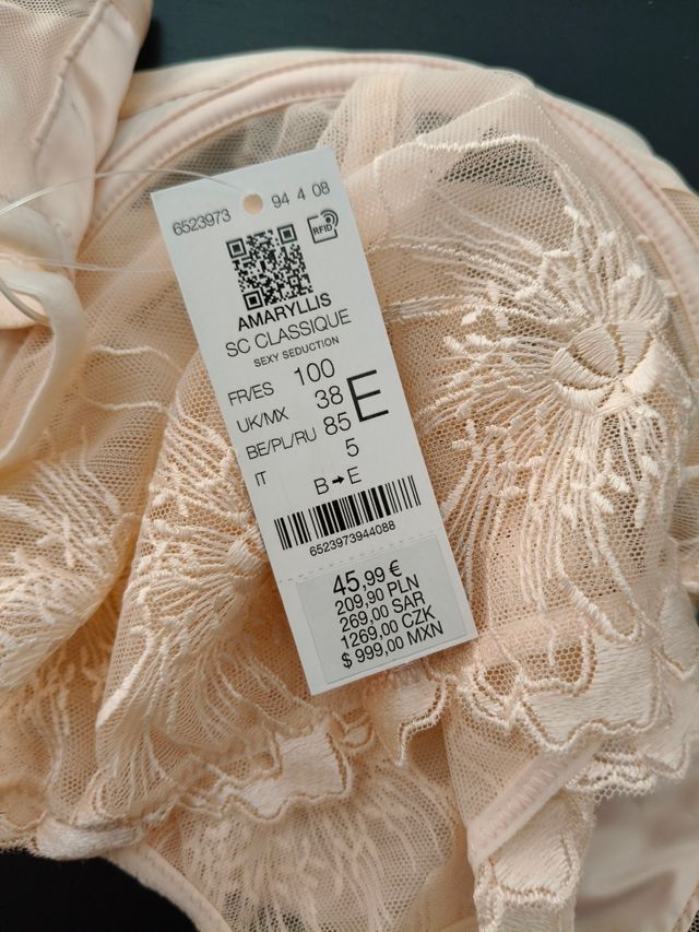 Reggiseno Etam beige