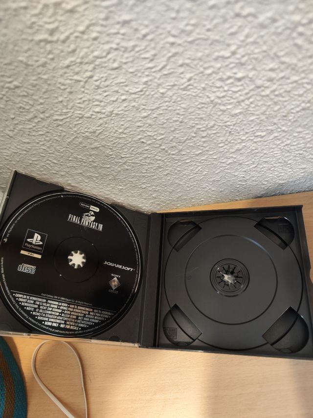 Final Fantasy VII - PSX Box e demo