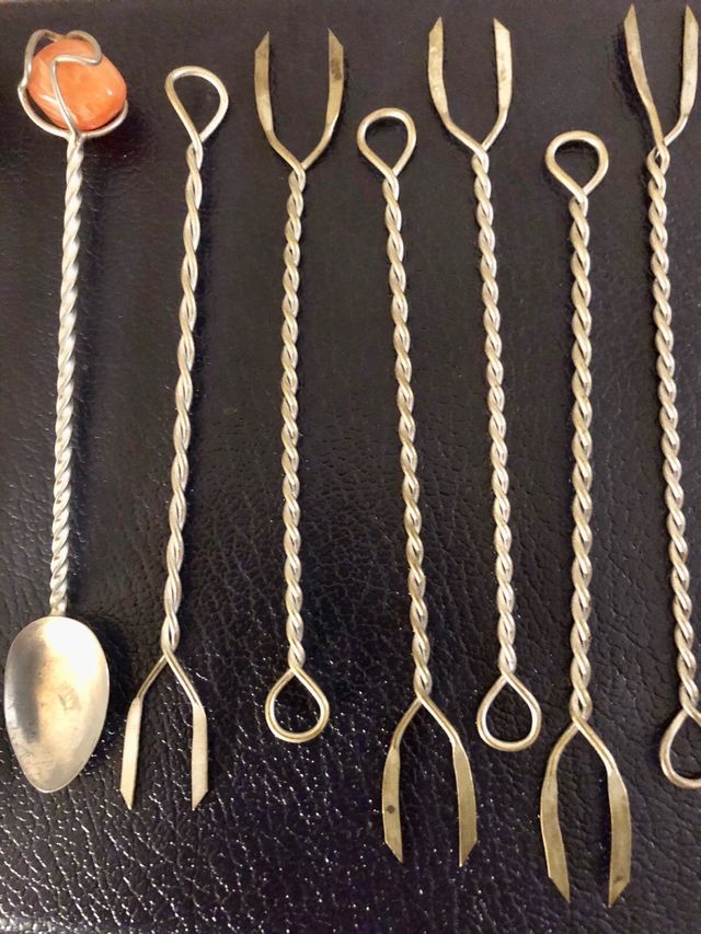 Set 11 Forchettine Cocktail Vintage