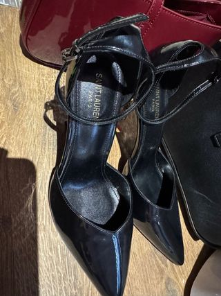 Tacones YSL negros | Zapatos de tacón