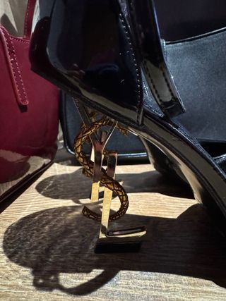 Tacones YSL negros | Zapatos de tacón