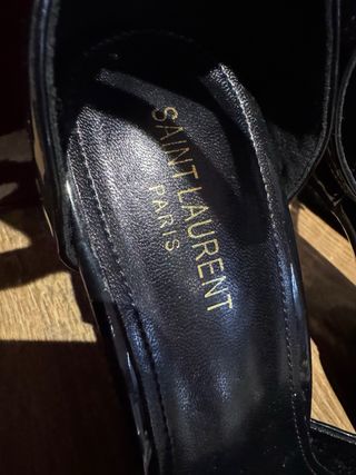 Tacones YSL negros | Zapatos de tacón