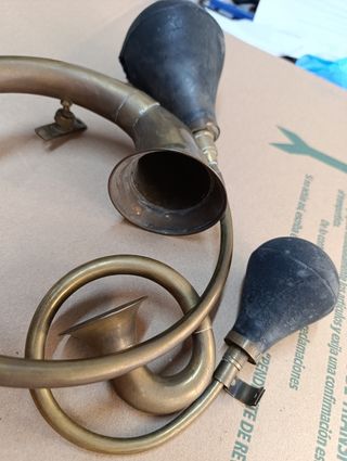 Lote Bocinas antiguas coche