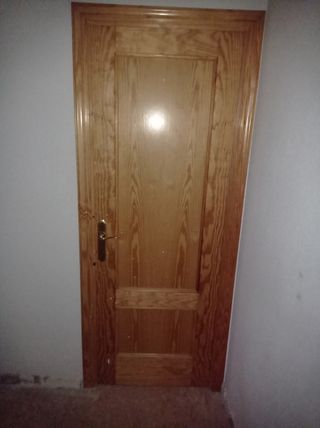7 Puertas Madera Maciza sin Marco