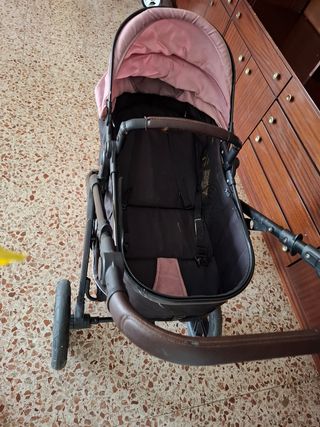 Carro bebé ligero rosa