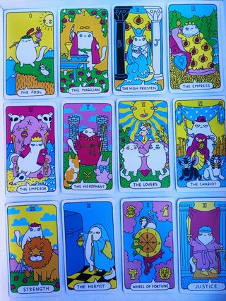 Paws Tarot Future In Your Paws. Carte tarocchi.