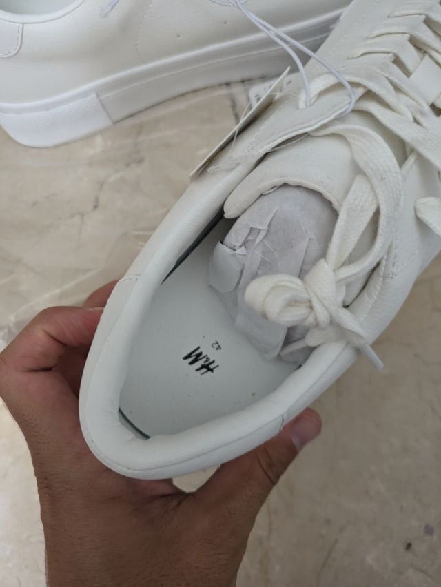 Zapatillas blancas H&M - 42 a estrenar