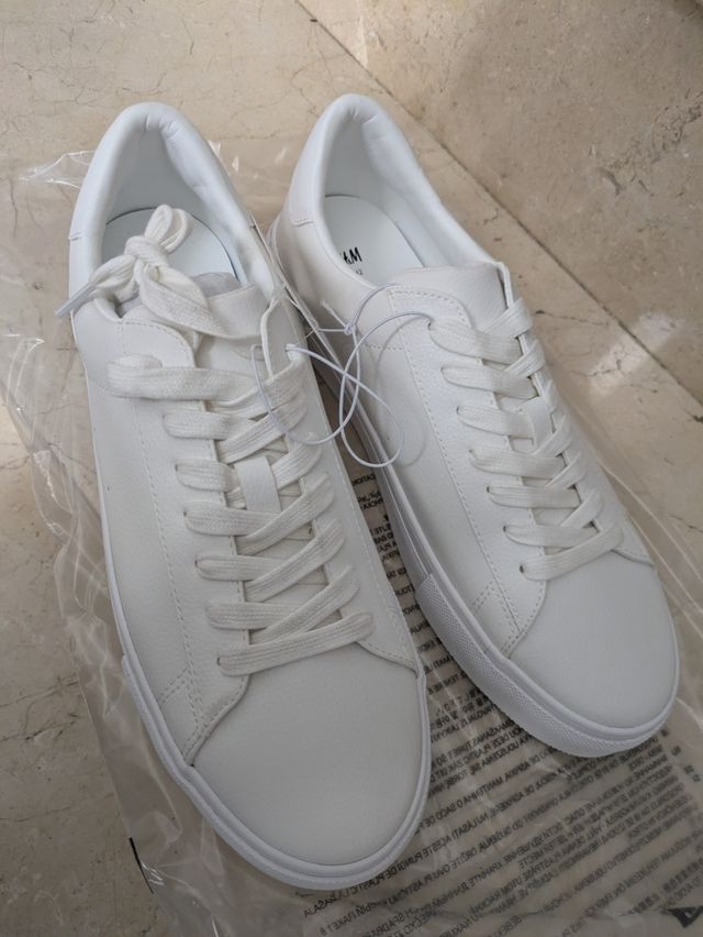 Zapatillas blancas H&M - 42 a estrenar