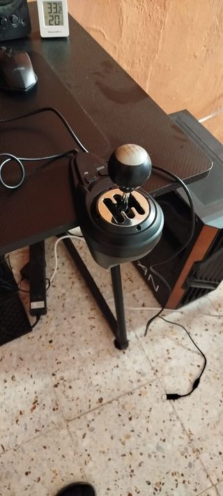 Volante y palanca Tracer Simracer