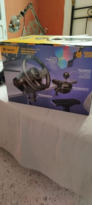 Volante y palanca Tracer Simracer