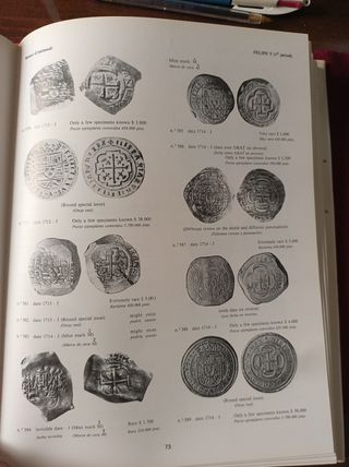 Libro Onza (8 Escudos): Calico