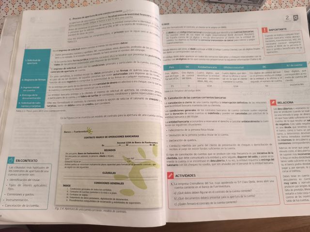 Operaciones auxiliares de gestión de tesorería