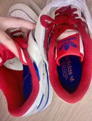Zapatillas Adidas Forum 84 Low Rojas y Azules