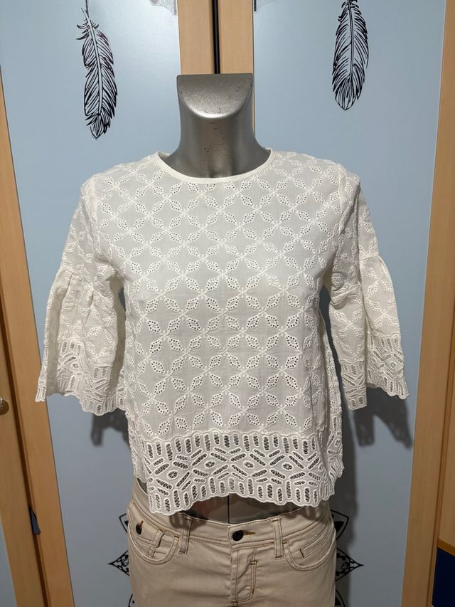 Blusa pizzo Alpha Studios Tg M