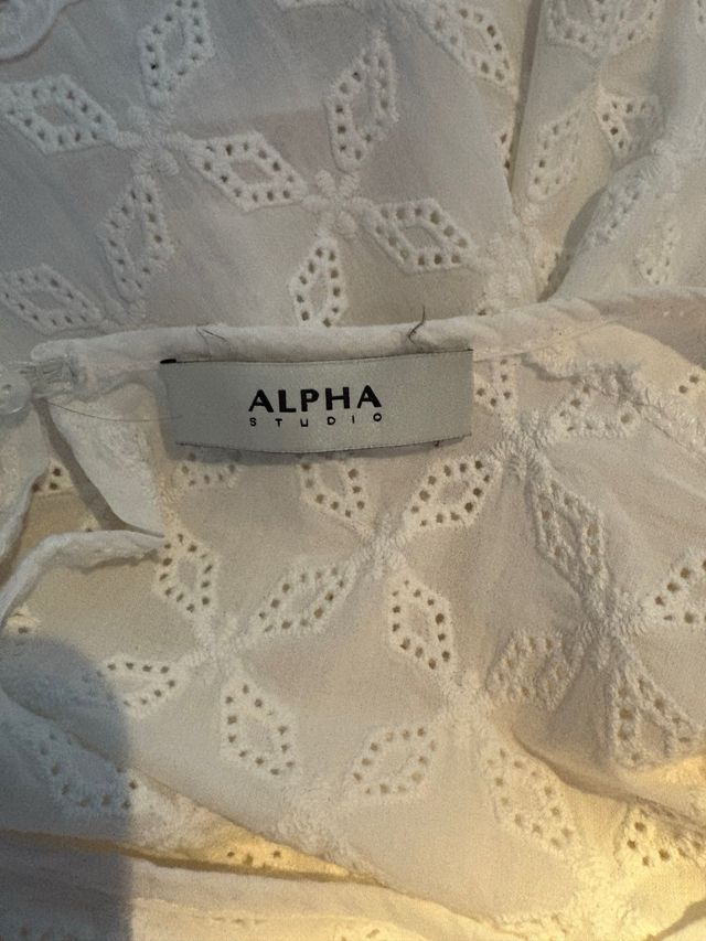 Blusa pizzo Alpha Studios Tg M