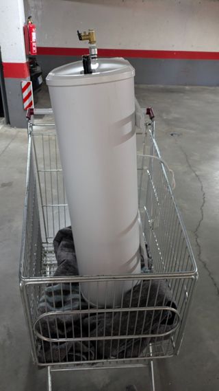 Termo eléctrico CATA 50L blanco