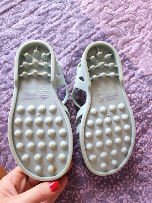 Sandalias niñ@ verdes -talla 29-30