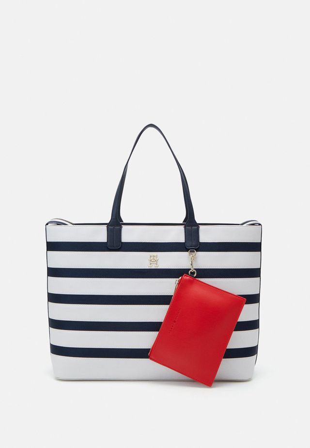 Bolso Tommy Hilfiger rayas - Nuevo