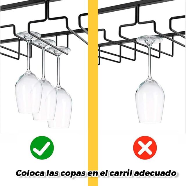 Cuelga Copas - Colgador Copas - Soporte Copas