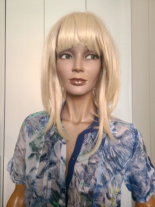 Camicia estiva fiori - Blu, Multicolor