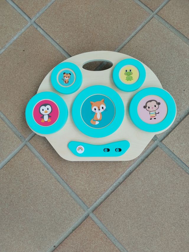 Tambor de madera Mundo Domi