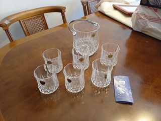 Juego copas Loirechamp: Cubitera + 6 vasos